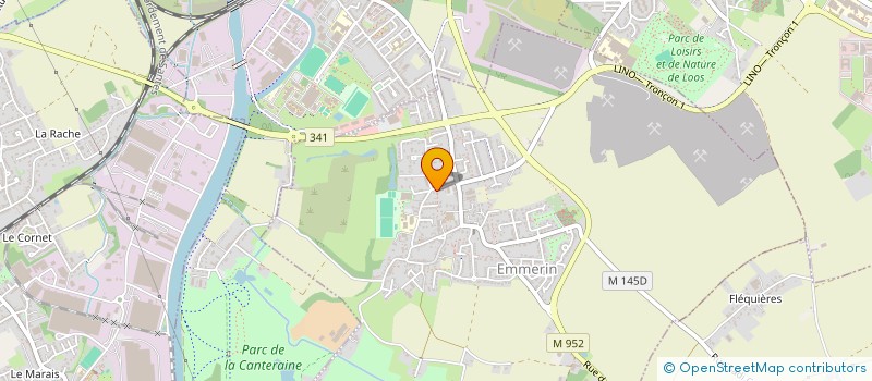 localisation de l'entreprise TAXI 21  HAUBOURDIN