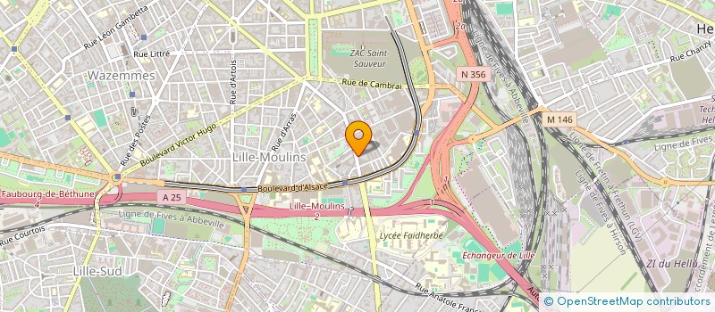localisation de l'entreprise TAXI 218 à LILLE