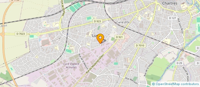 localisation de l'entreprise TAXI 28 à LUCE