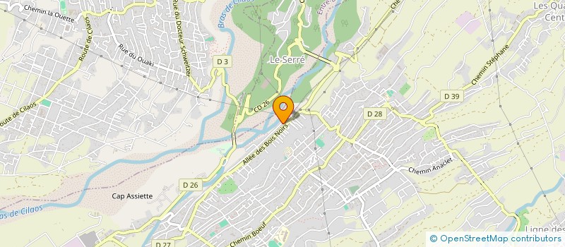 localisation de l'entreprise TAXI 2A  SAINT-PIERRE