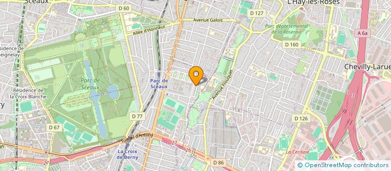 localisation de l'entreprise TAXI 2A à ANTONY