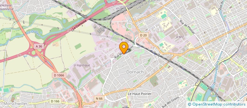 localisation de l'entreprise TAXI 3 LANDER  MULHOUSE