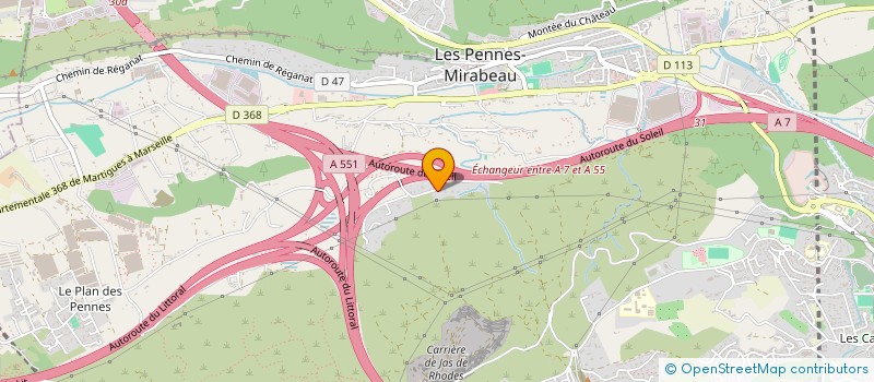 localisation de l'entreprise TAXI 3L à LES PENNES-MIRABEAU