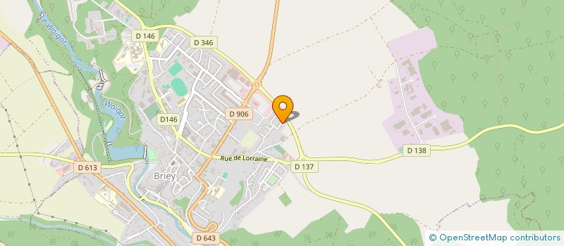 localisation de l'entreprise TAXI 41 METZ  VAL DE BRIEY