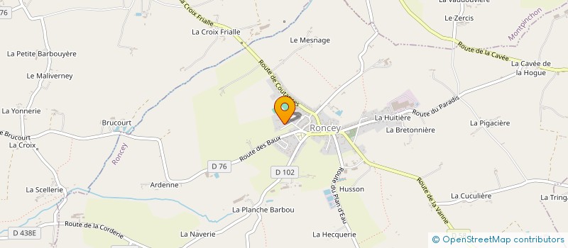 localisation de l'entreprise TAXI 50  QUETTREVILLE-SUR-SIENNE