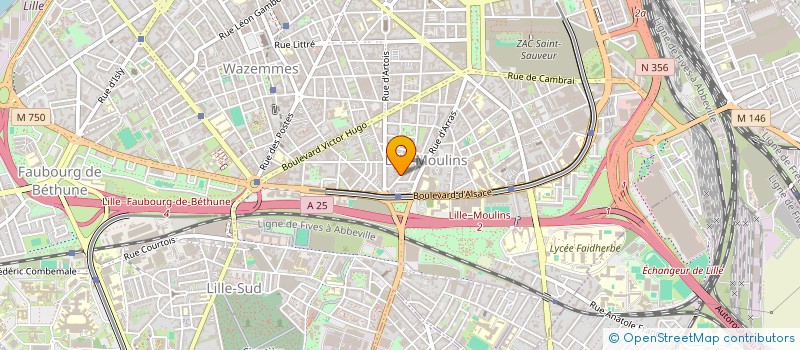 localisation de l'entreprise TAXI 59 NORD  LILLE