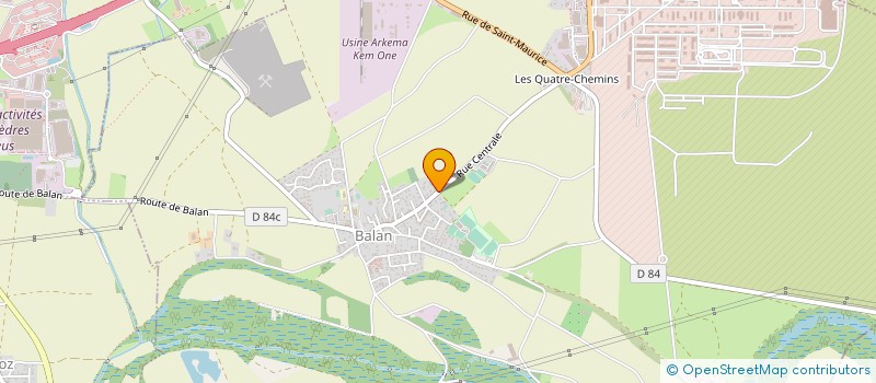 localisation de l'entreprise TAXI 602 à BALAN