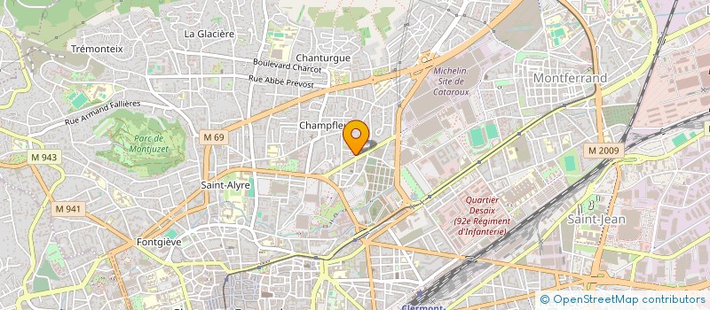 localisation de l'entreprise TAXI 63S  CLERMONT-FERRAND