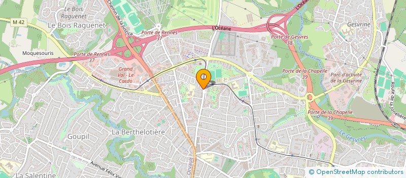 localisation de l'entreprise TAXI A.B.N. à NANTES