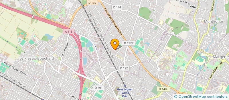 localisation de l'entreprise TAXI A.K. à SAINT-PRIX