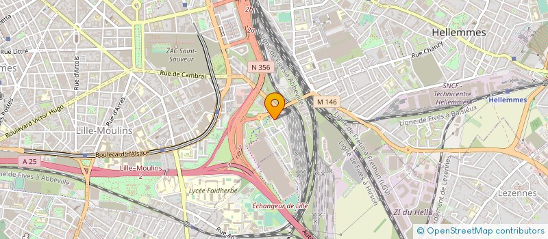 localisation de l'entreprise TAXI A.S à LILLE