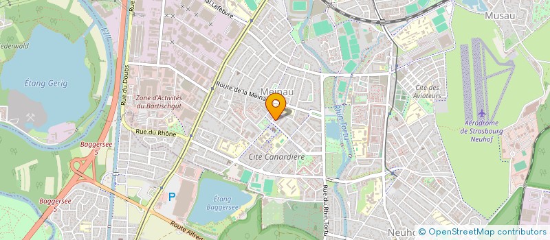 localisation de l'entreprise TAXI A. SERVICES à STRASBOURG