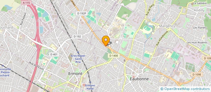 localisation de l'entreprise TAXI ABDEL à EAUBONNE