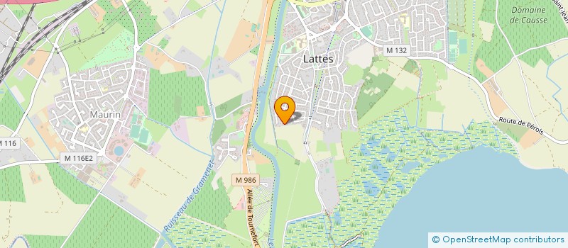 localisation de l'entreprise TAXI ABEILLE CANDILLARGUES à LATTES