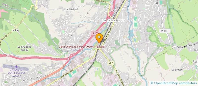 localisation de l'entreprise TAXI ABEL  LA GRAND-CROIX