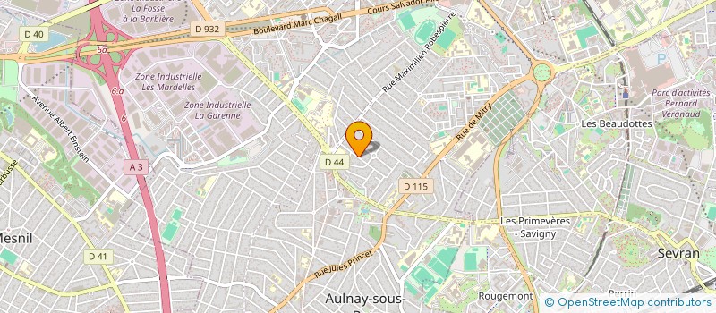 localisation de l'entreprise TAXI ADAM  AULNAY-SOUS-BOIS