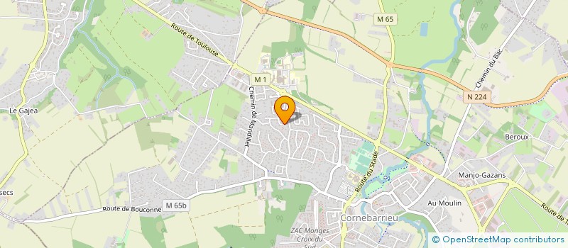 localisation de l'entreprise TAXI AEROPORT 31  TOULOUSE