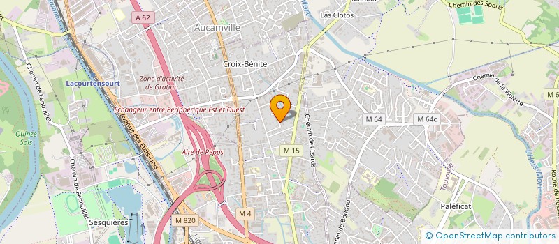 localisation de l'entreprise TAXI AEROPORT CFC à TOULOUSE