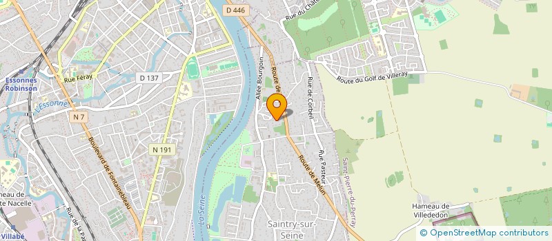 localisation de l'entreprise TAXI AGORA SAINT GERMAIN à SAINTRY-SUR-SEINE