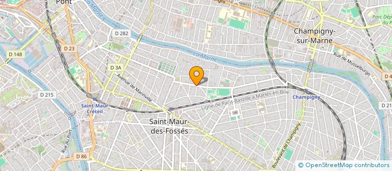 localisation de l'entreprise TAXI AIRLINES à SAINT-MAUR-DES-FOSSES