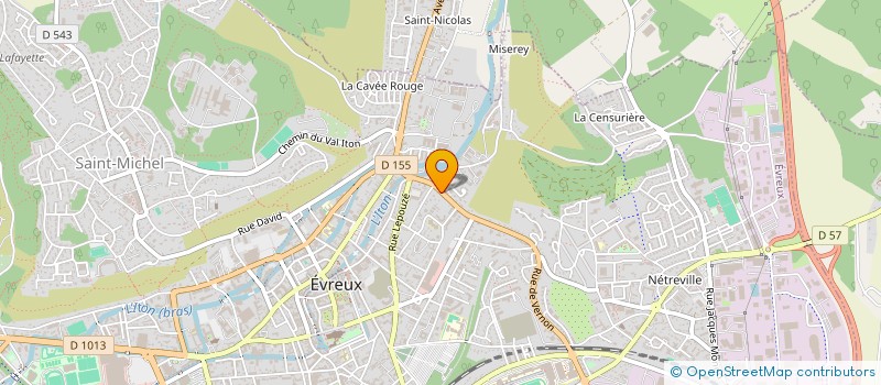 localisation de l'entreprise TAXI AJS à EVREUX