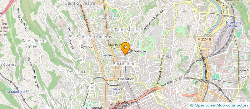 localisation de l'entreprise TAXI ALBANO MICKAEL à NICE
