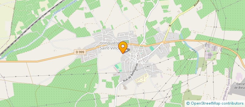 localisation de l'entreprise TAXI ALCEGA RUIZ  JONQUIERES-SAINT-VINCENT