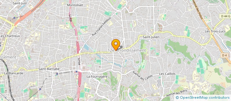 localisation de l'entreprise TAXI ALEXIS à MARSEILLE