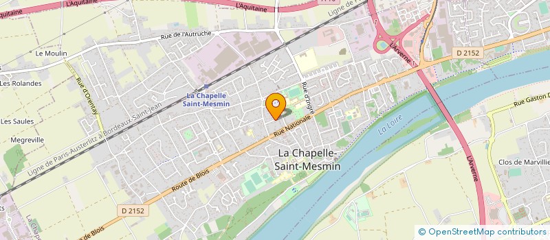 localisation de l'entreprise TAXI AMB à LA CHAPELLE-SAINT-MESMIN
