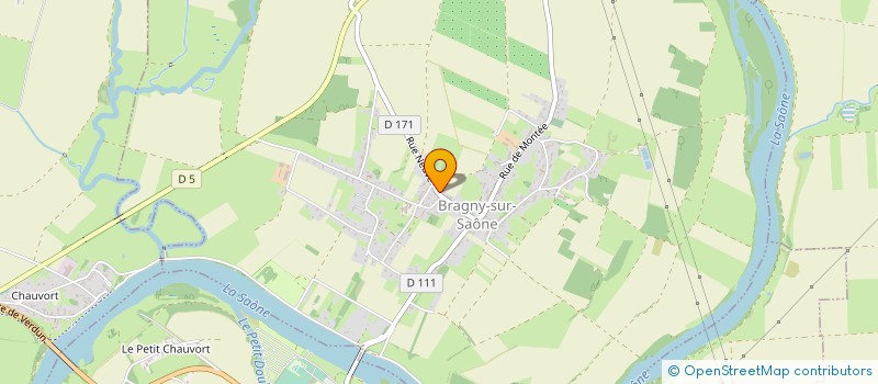 localisation de l'entreprise TAXI AMBULANCE BERTHELARD à VERDUN-SUR-LE-DOUBS