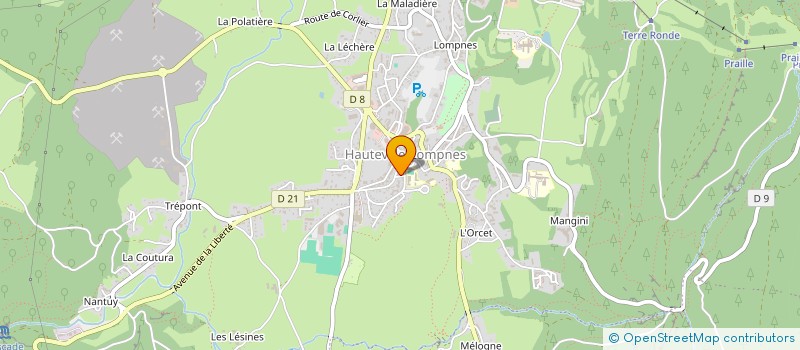 localisation de l'entreprise TAXI AMBULANCE MARCEL ET FILS à PLATEAU D'HAUTEVILLE