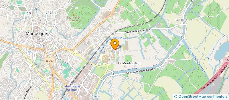 localisation de l'entreprise TAXI AMINE à MANOSQUE