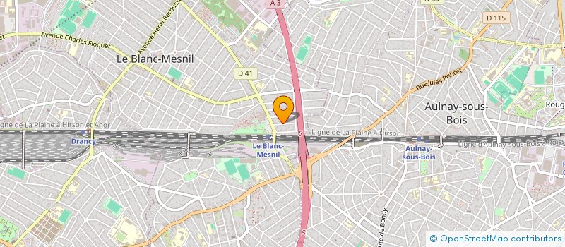 localisation de l'entreprise TAXI AND GO à LE BLANC-MESNIL