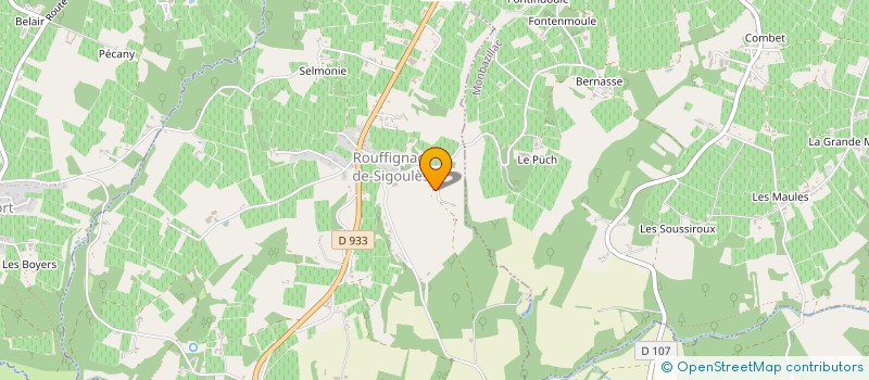 localisation de l'entreprise TAXI ANNA  ROUFFIGNAC-DE-SIGOULES