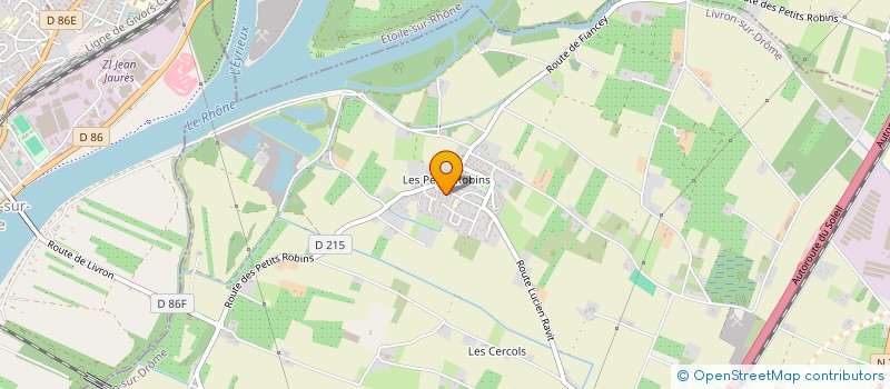 localisation de l'entreprise TAXI ANNE REPELLIN  LIVRON-SUR-DROME