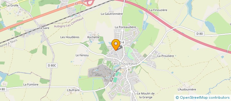 localisation de l'entreprise TAXI ANTHONY GERVAIS  LA ROCHE-SUR-YON