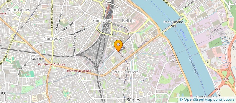 localisation de l'entreprise TAXI ARIANA  BORDEAUX