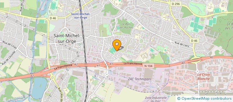 localisation de l'entreprise TAXI ARIOLI LAURENT à SAINT-MICHEL-SUR-ORGE