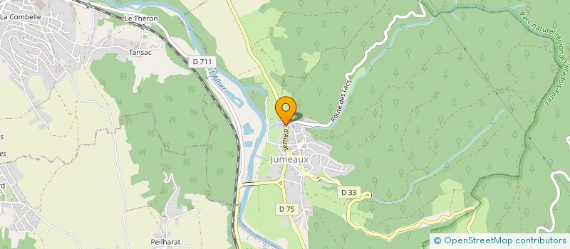 localisation de l'entreprise TAXI ARNAUD  JUMEAUX