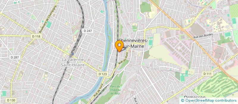 localisation de l'entreprise TAXI ARP  CHENNEVIERES-SUR-MARNE