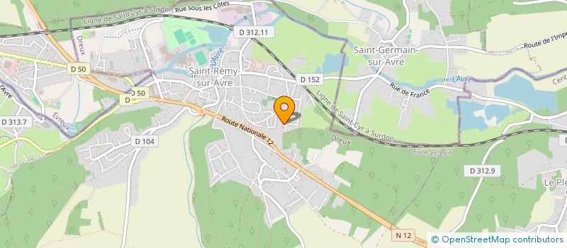 localisation de l'entreprise TAXI ARRAD à ST REMY SUR AVRE
