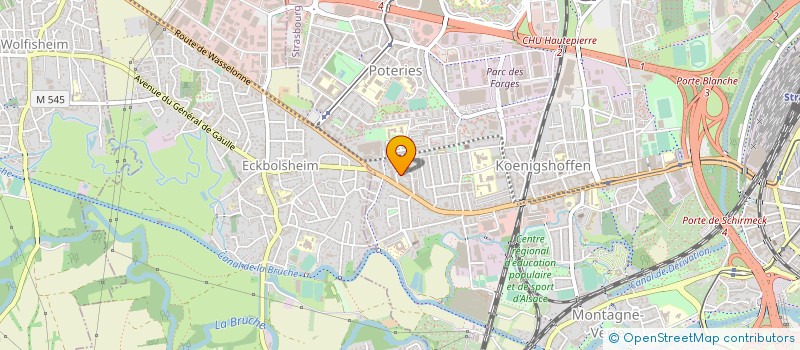localisation de l'entreprise TAXI ASL à STRASBOURG