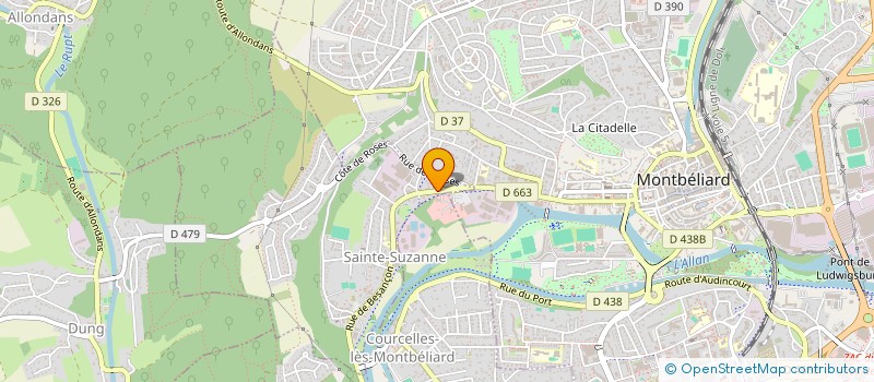 localisation de l'entreprise TAXI ASPROTAXI  SAINTE-SUZANNE