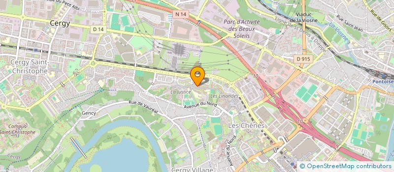 localisation de l'entreprise TAXI ATIF  CERGY