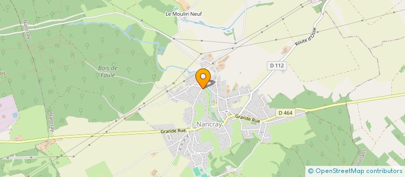 localisation de l'entreprise TAXI AUDE  NANCRAY