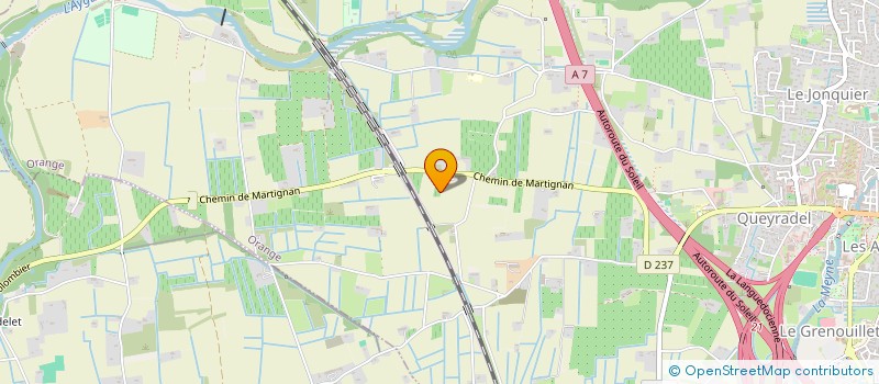 localisation de l'entreprise TAXI AUDREY à ORANGE