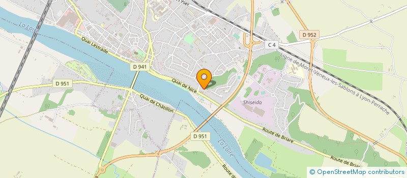 localisation de l'entreprise TAXI AUGER  GIEN