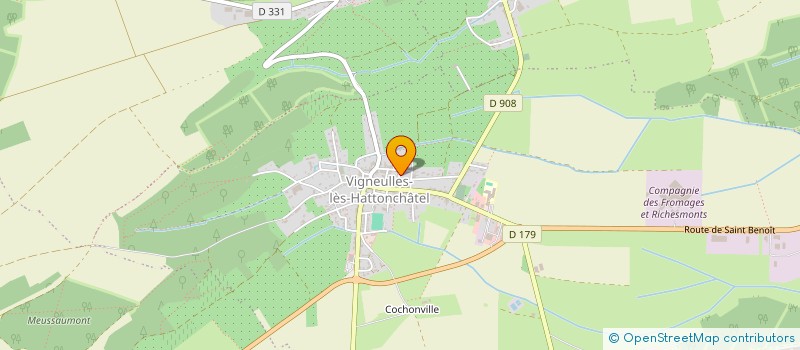 localisation de l'entreprise TAXI AURELIE à VIGNEULLES-LES-HATTONCHATEL