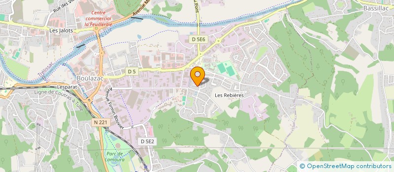 localisation de l'entreprise TAXI AZEVEDO à BOULAZAC ISLE MANOIRE