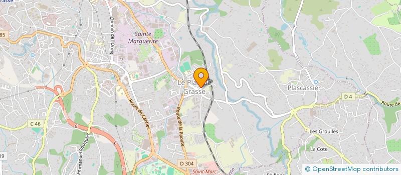 localisation de l'entreprise TAXI AZUR VALLEE  GRASSE